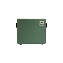Load image into Gallery viewer, 6U / 60HP Eurorack Case - Front view with lid on in green
