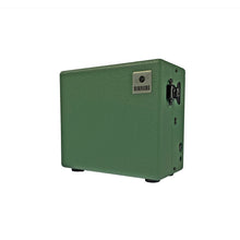 Load image into Gallery viewer, 6U / 60HP Eurorack Case - Side view with lid on in green
