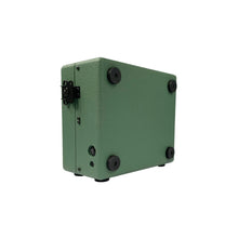 Load image into Gallery viewer, 6U / 60HP Eurorack Case - Rear view with lid on in green
