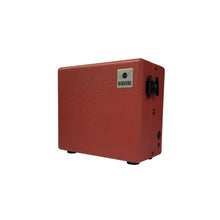 Load image into Gallery viewer, 6U / 60HP Eurorack Case - Side view with lid on in red

