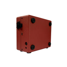 Load image into Gallery viewer, 6U / 60HP Eurorack Case - Front view with lid on in red
